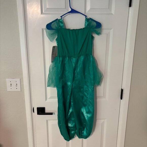 NWT Disney Princess Jasmine Deluxe Light-Up Costume Teal/Gold – Girls 4-6X - Picture 6 of 7